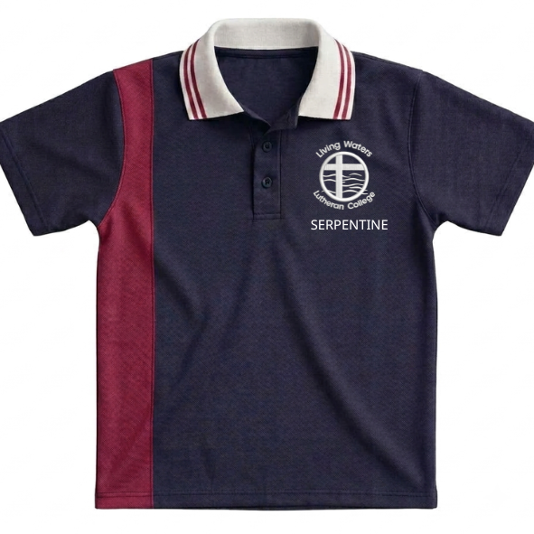 LIVING WATER - HOUSE POLO - SERPENTINE (RED)