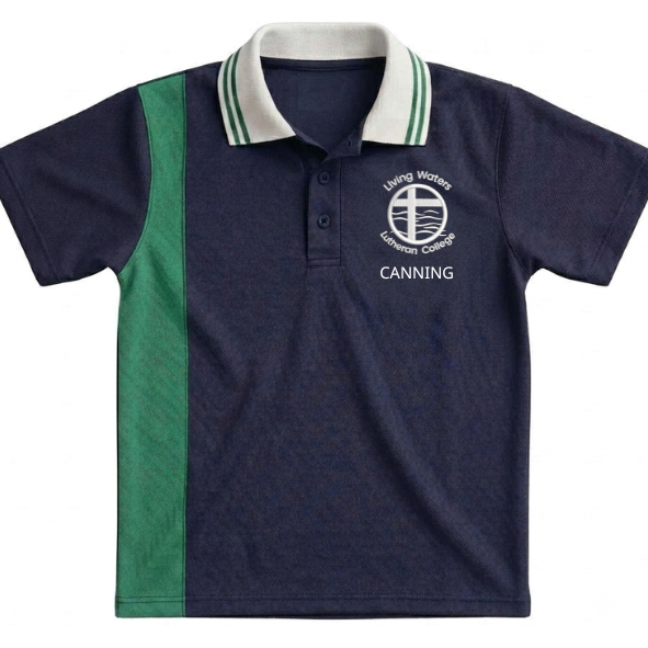 LIVING WATER - HOUSE POLO - CANNING (GREEN)