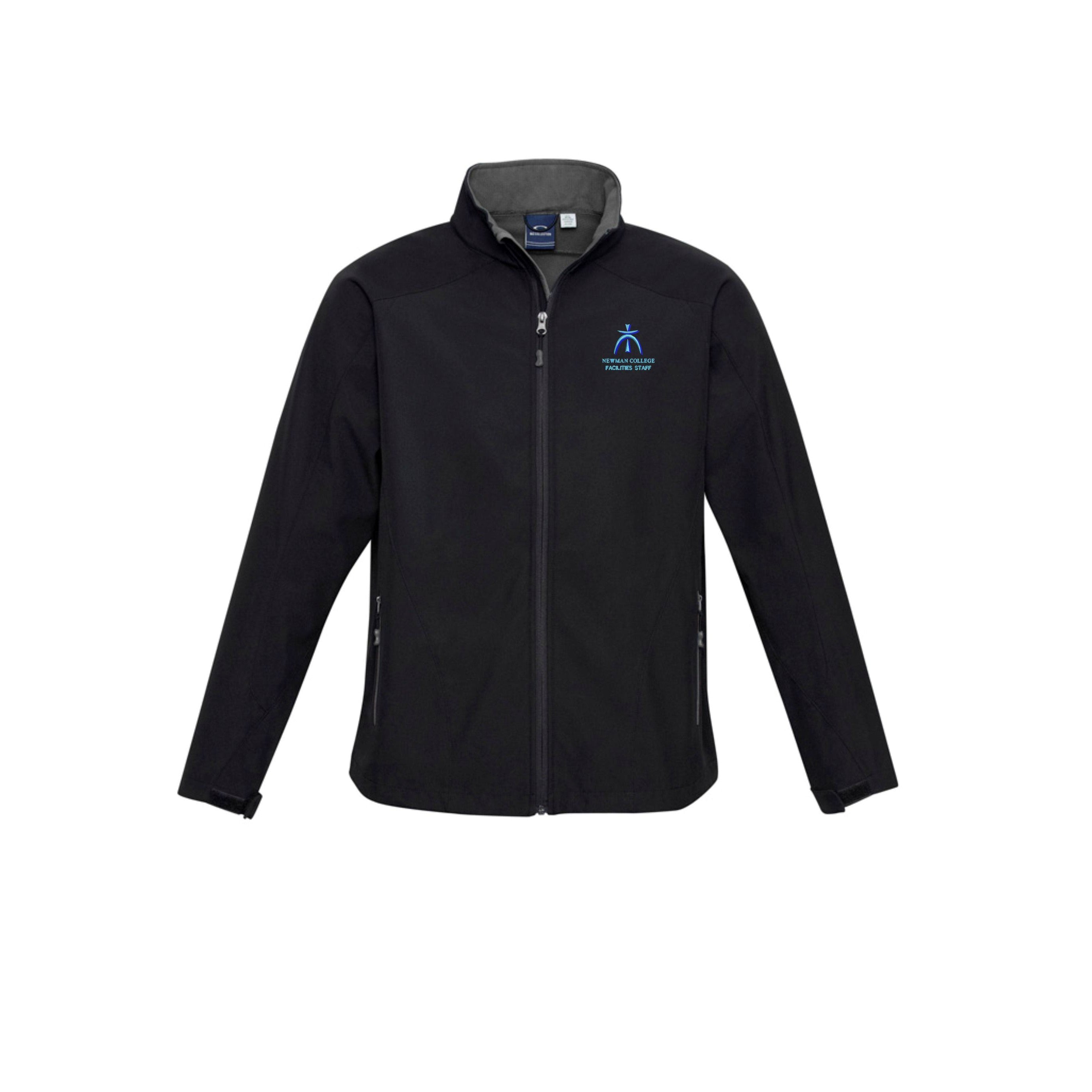 NEWMAN C - FACILITIES - J307M - MENS GENEVA JACKET - BLACK/GRAPHITE