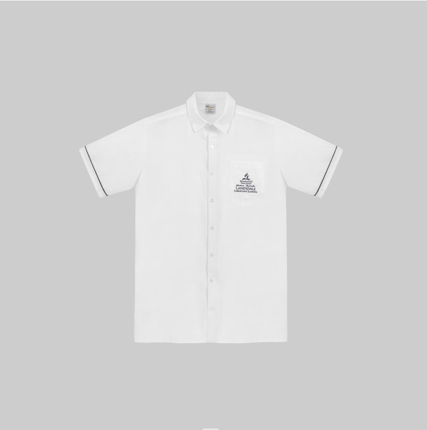 LANDSDALE - HIGH SCHOOL - MEN'S WHITE SHIRT