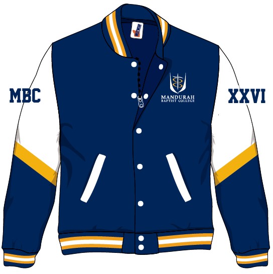 MANDURAH BAPTIST - LEAVERS JACKET - 2026 - ROUND 2