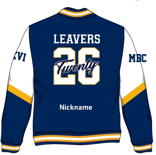 MANDURAH BAPTIST - LEAVERS JACKET - 2026 - ROUND 2