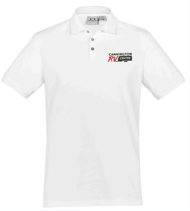 NEW AGE C - P105MS - POLO SHORT SLEEVE - WHITE