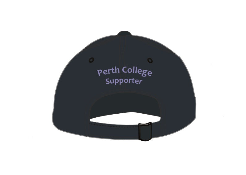 PERTH COLLEGE - SUPPORTER CAP-HEA-4210-NAVY/WHIT