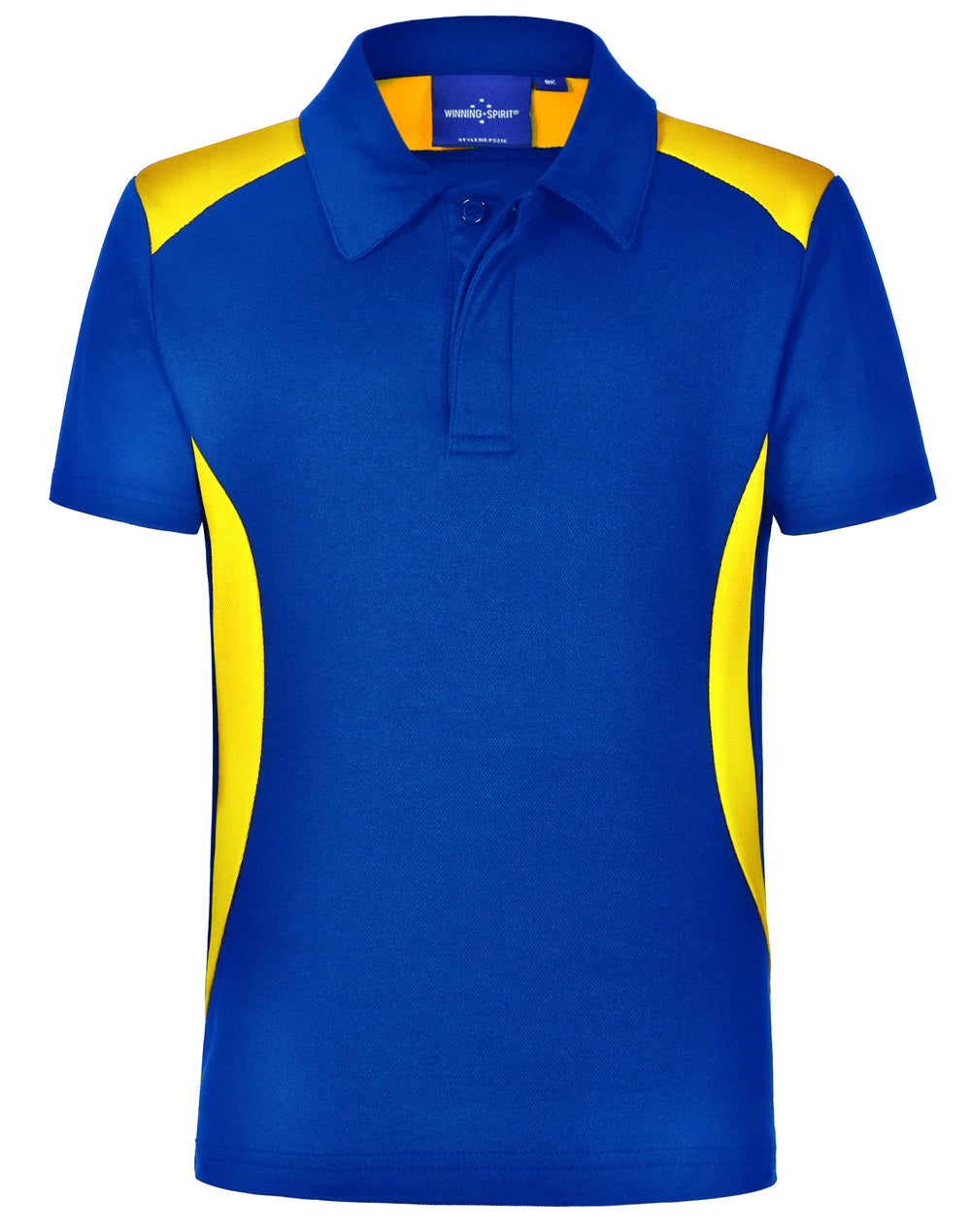 SHOOTER NETBALL CLUB- PS31 - MEN POLO - ROYAL/GOLD