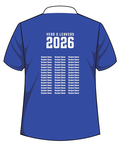 PS - YR 6/12 - SUBLIMATION LEAVERS POLO - D1