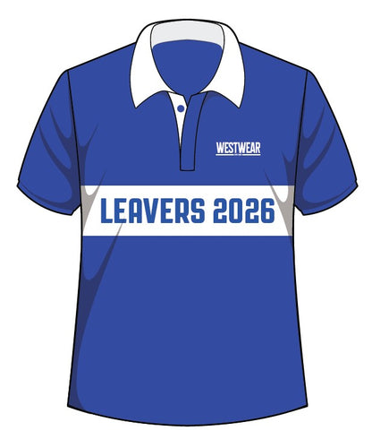PS - YR 6/12 - SUBLIMATION LEAVERS POLO - D1