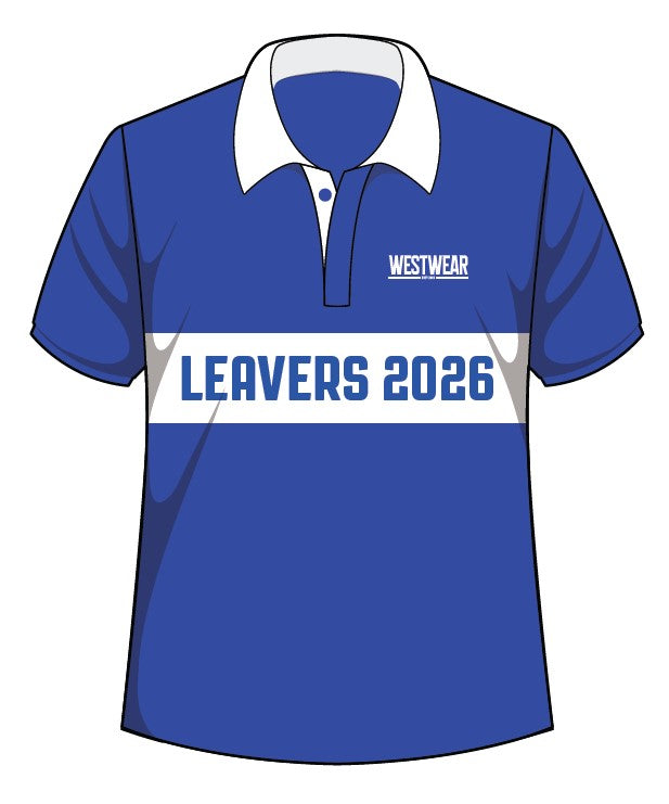 PS - YR 6/12 - SUBLIMATED LEAVERS POLO - D1