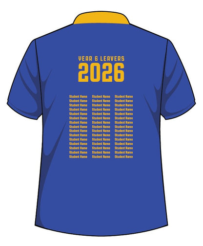 PS - YR 6/12 - SUBLIMATION LEAVERS POLO - D1