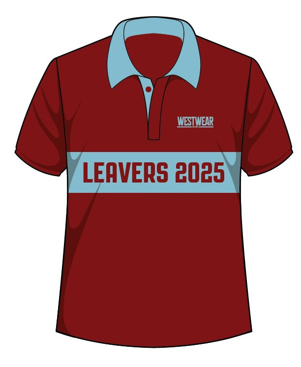 PS - YR 6/12 - SUBLIMATION LEAVERS POLO - D1
