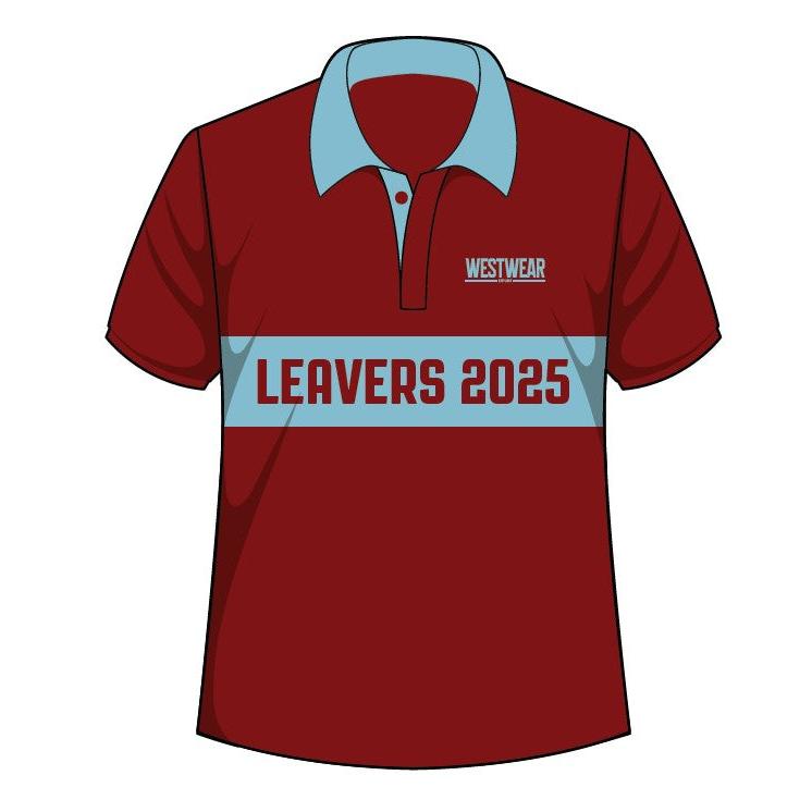 PS - YR 6/12 - SUBLIMATION LEAVERS POLO - D1