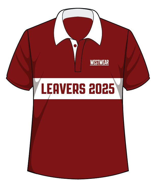 PS - YR 6/12 - SUBLIMATION LEAVERS POLO - D1