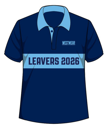 PS - YR 6/12 - SUBLIMATION LEAVERS POLO - D1