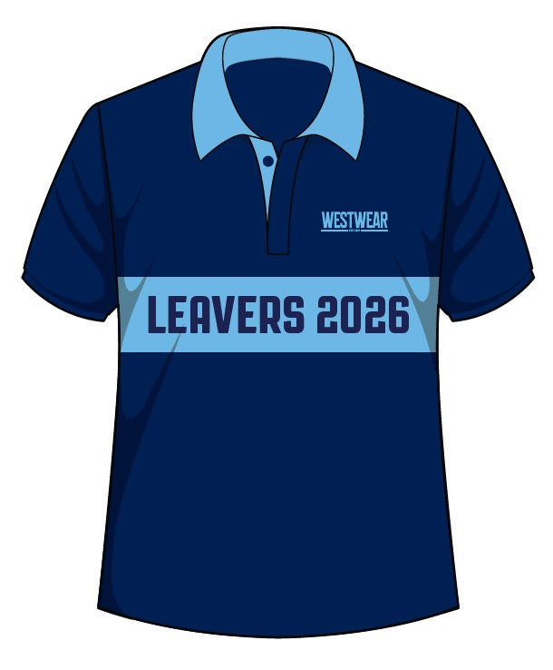 PS - YR 6/12 - SUBLIMATION LEAVERS POLO - D1