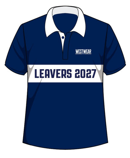PS - YR 6/12 - SUBLIMATION LEAVERS POLO - D1