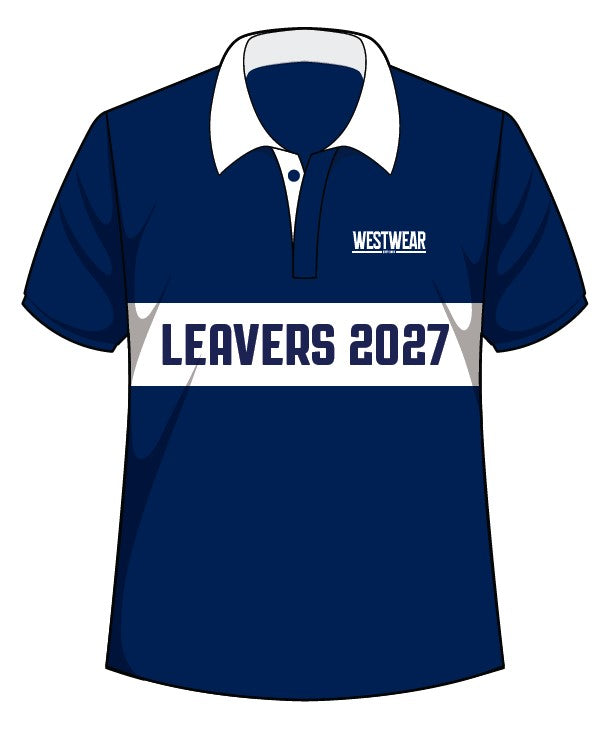PS - YR 6/12 - SUBLIMATED LEAVERS POLO - D1