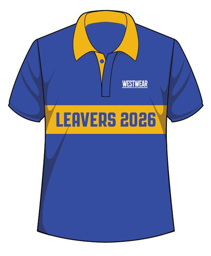 PS - YR 6/12 - SUBLIMATION LEAVERS POLO - D1
