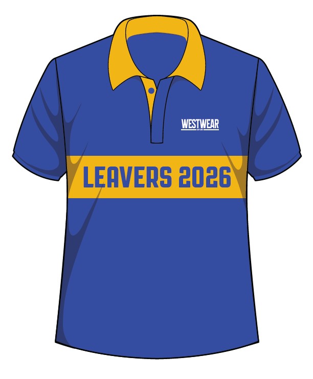 PS - YR 6/12 - SUBLIMATION LEAVERS POLO - D1