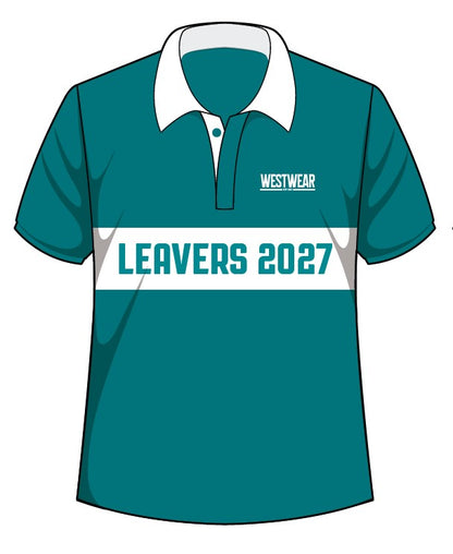 PS - YR 6/12 - SUBLIMATION LEAVERS POLO - D1
