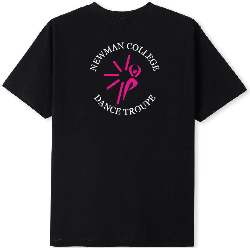NEWMAN C - DANCE - STAFF - T201HD/T302HT - TEE - BLACK