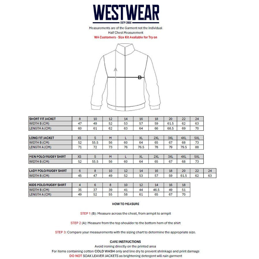 COASTAL LAKES C - LEAVER JACKET - 2027 - ROUND 1