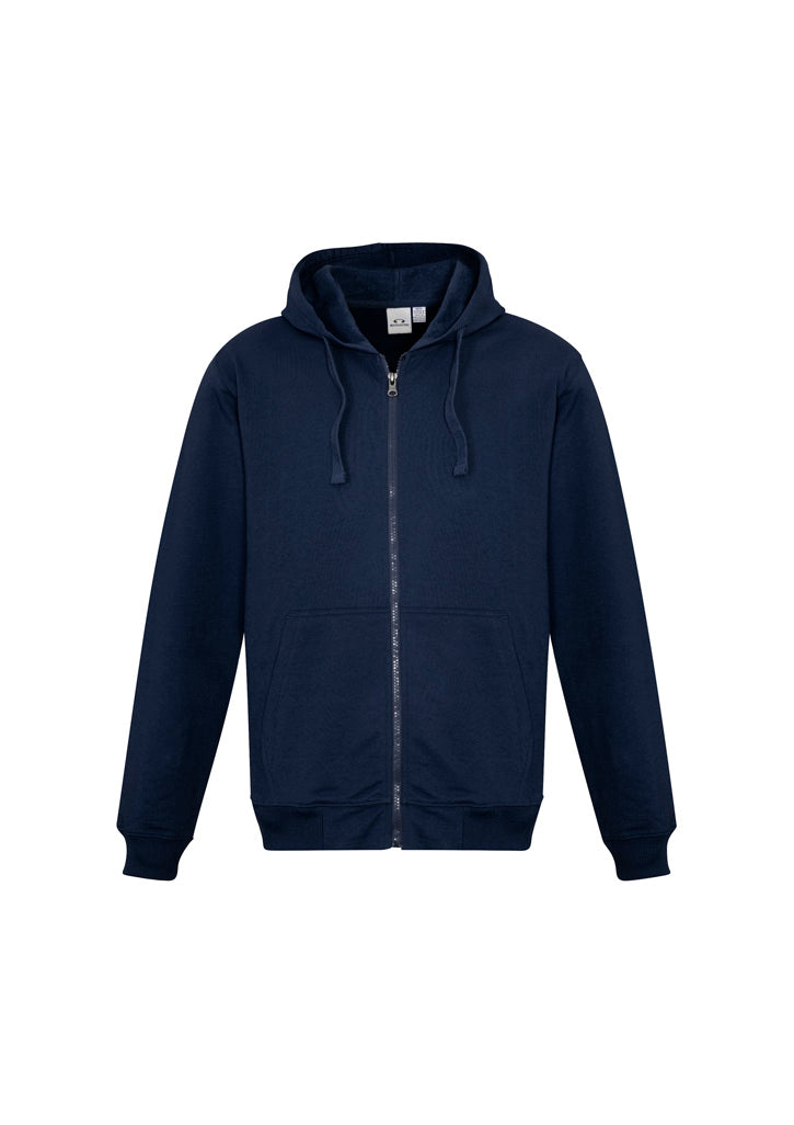 NEWMAN C - FACILITIES - SW762M - MENS CREW ZIP HOODIE - NAVY