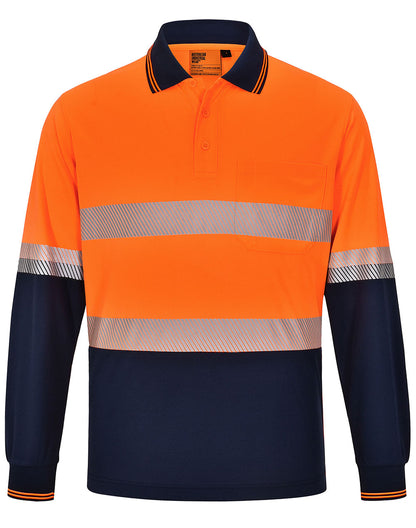 SW86 UNISEX COOLDRY® SEGMENTED L/SL POLO