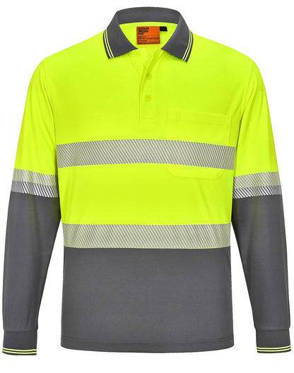 SW86 UNISEX COOLDRY® SEGMENTED L/SL POLO