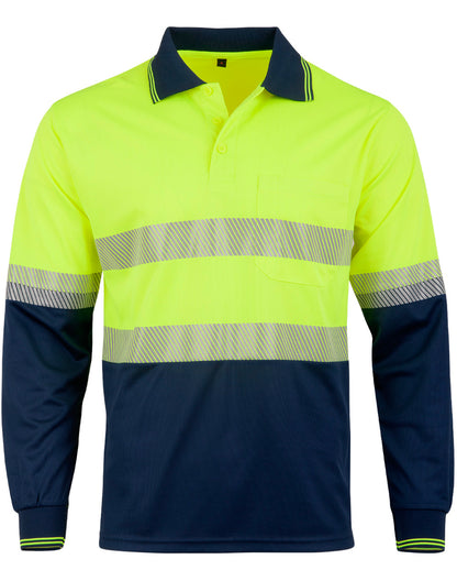 SW86 UNISEX COOLDRY® SEGMENTED L/SL POLO
