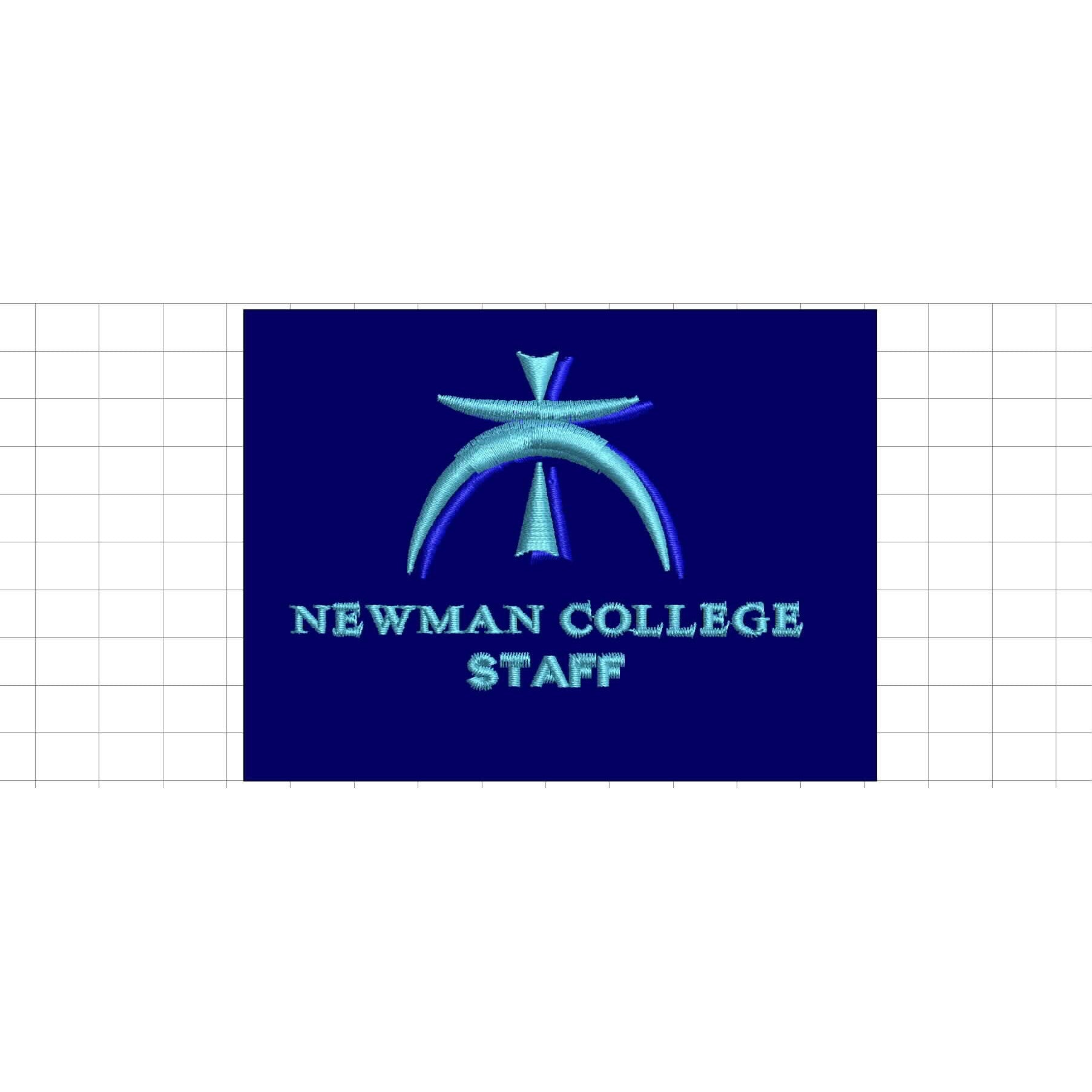 NEWMAN C - STAFF - 7BEL - PODIUM BELL POLO - NAVY/WHITE