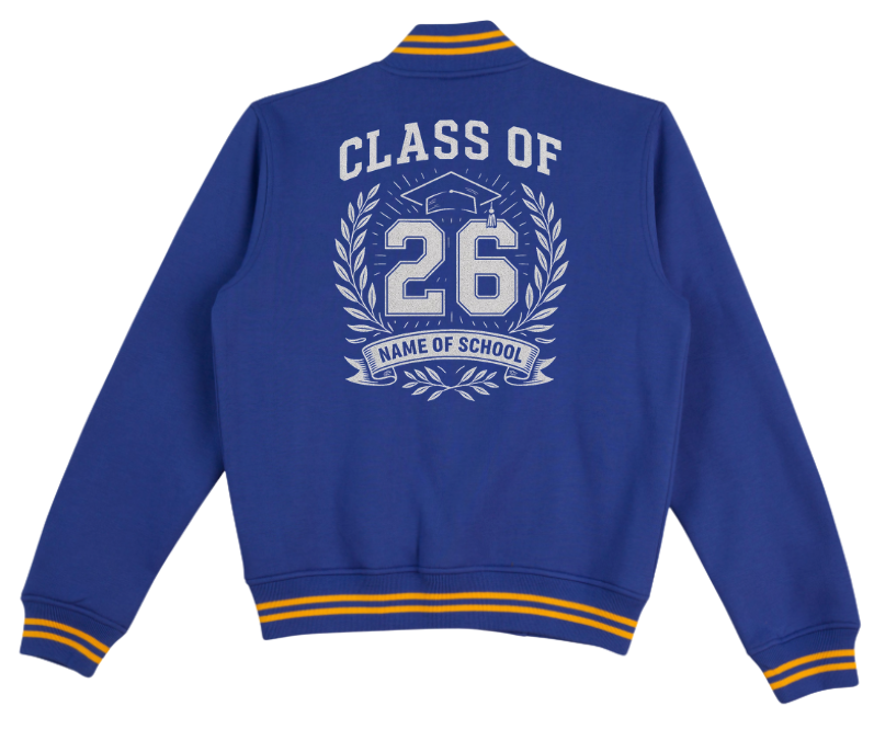 Fleece Varsity Jacket - Year 6 Leavers