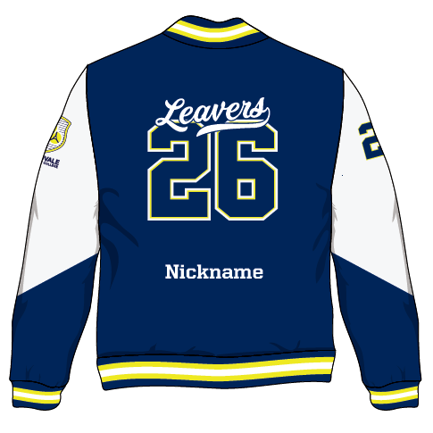 WOODVALE SC - LEAVER JACKETS - 2026 - ROUND 3