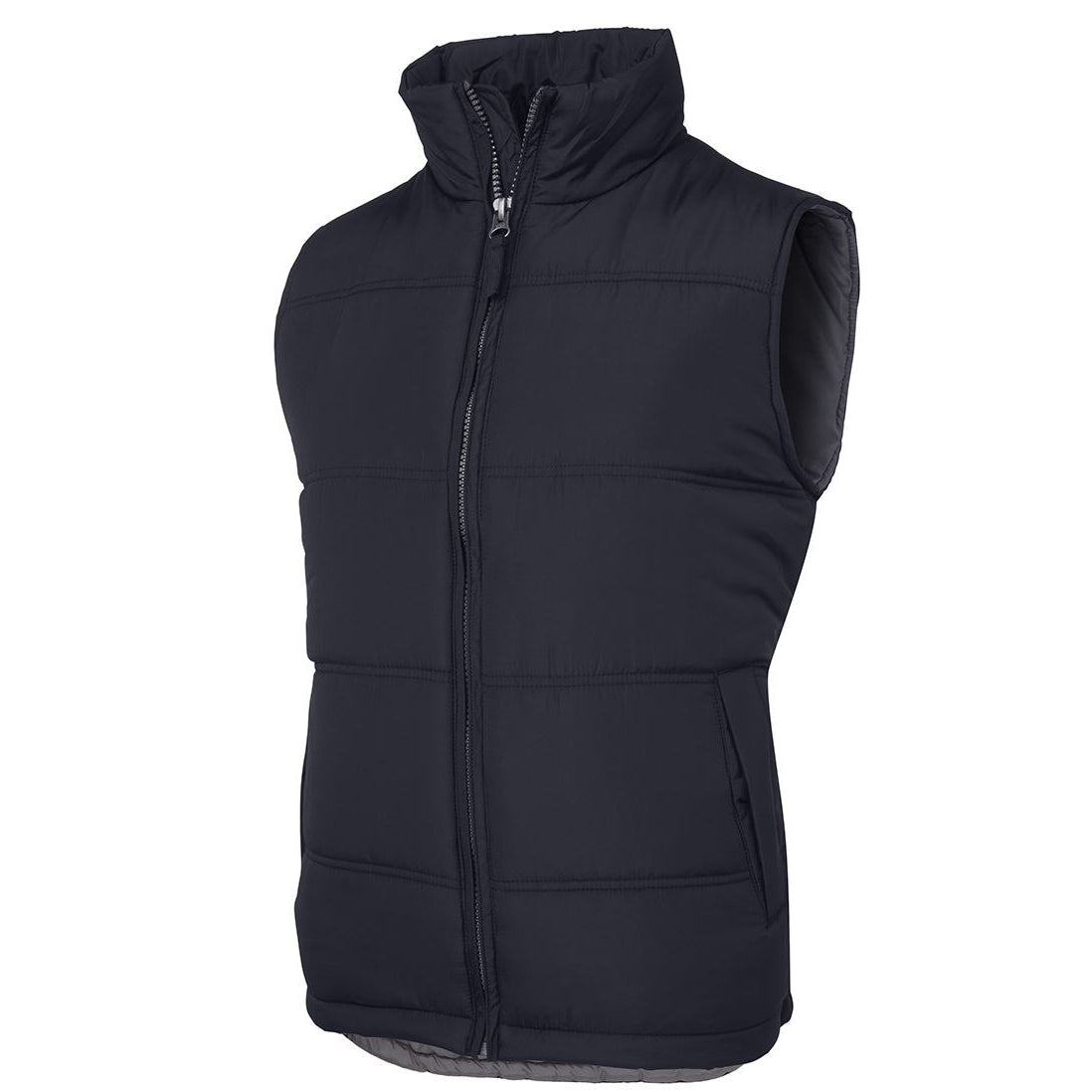 CONSOLIDATED 3ADV MEN'S BLACK/GREY PUFFER VEST
