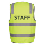 6DNS HI VIS D&N SAFETY VEST WITH PRINT