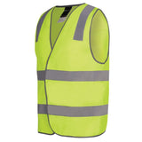 6DNS HI VIS D&N SAFETY VEST WITH PRINT