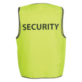 6HVS HI VIS SAFETY VEST WITH PRINT