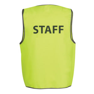 6HVS HI VIS SAFETY VEST WITH PRINT