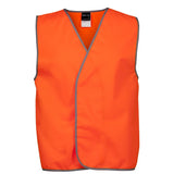 6HVS HI VIS SAFETY VEST WITH PRINT