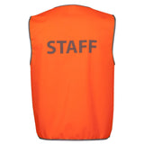 6HVS HI VIS SAFETY VEST WITH PRINT