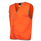 6HVS HI VIS SAFETY VEST WITH PRINT