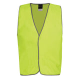 6HVS HI VIS SAFETY VEST WITH PRINT