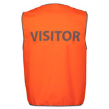 6HVS HI VIS SAFETY VEST WITH PRINT