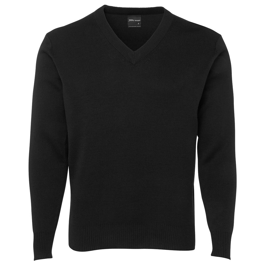 FRESH FRONTIER - 6J - ADULT KNITTED JUMPER - BLACK