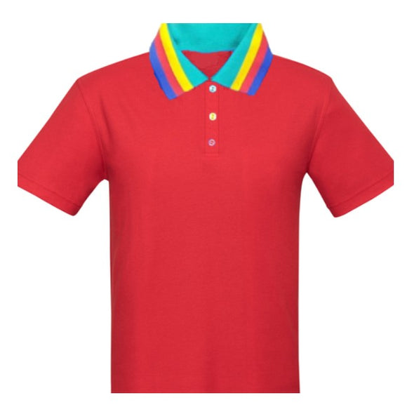 FL B/PARK POLO - RED