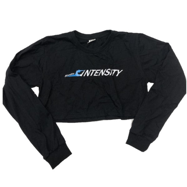 STUDIO INTENSITY L/SLEEVE CROP TEE