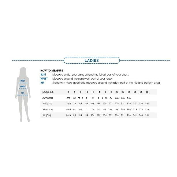 JOHN WOLLASTON STAFF K819LS LADIES LANA S/SLEEVE SHIRT (INK)