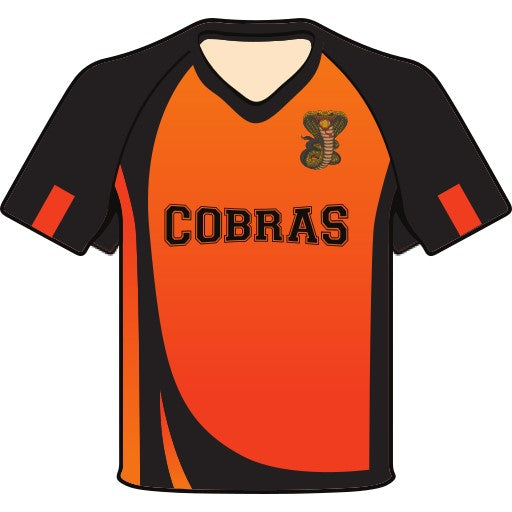 WESTERN COBRAS KIDS V NECK PLAYING TOP