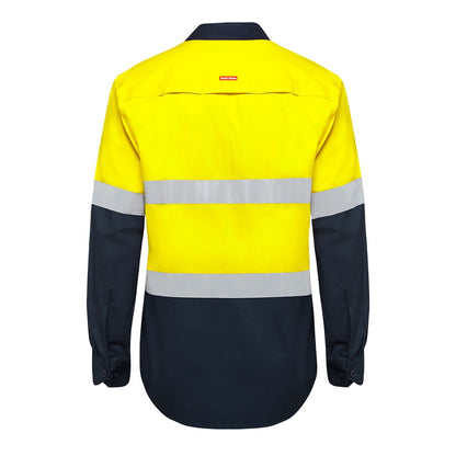 Shirt L/S 2 Tone Taped Vented - Y07940