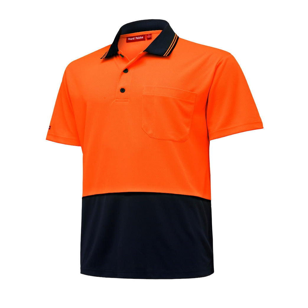2 TONE S/SL MICRO MESH POLO - Y19605