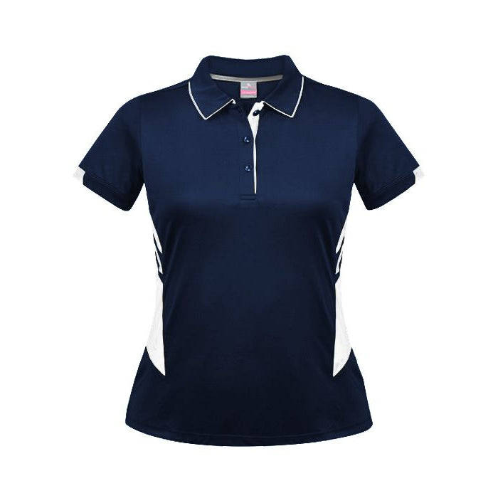 ROTTNEST FAST FERRIES - W2311 - LADIES TASMAN POLO - NAVY/WHITE